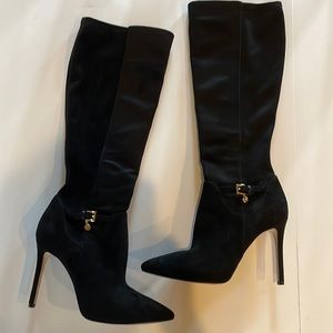 Michael Kors Liliane Tall Faux Suede Boots